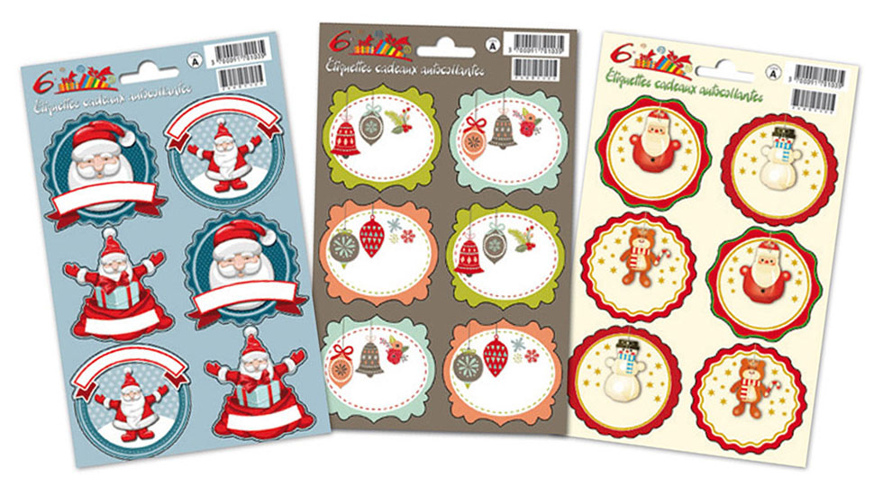 ETIQUETTES CADEAUX 