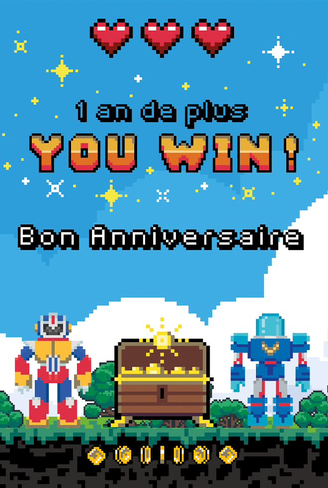 ANNIVERSAIRE WINNER dorure