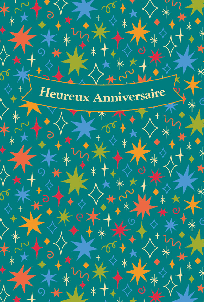 ANNIVERSAIRE  HOMME JOYEUX ANNIVERSAIRE  Dorure gaufrage