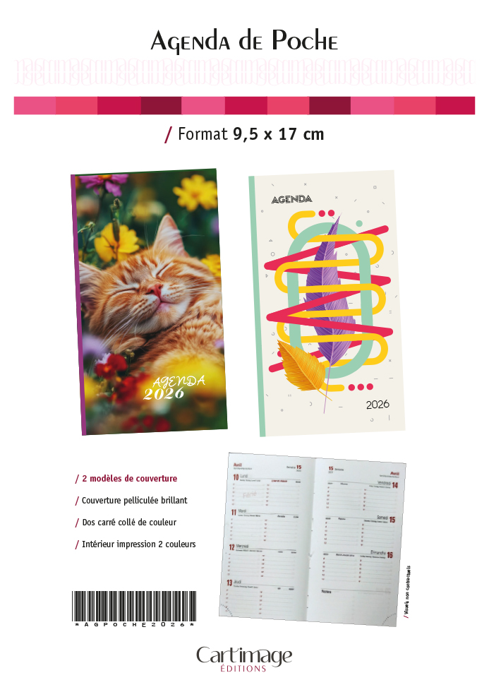 AGENDA DE POCHE 2026