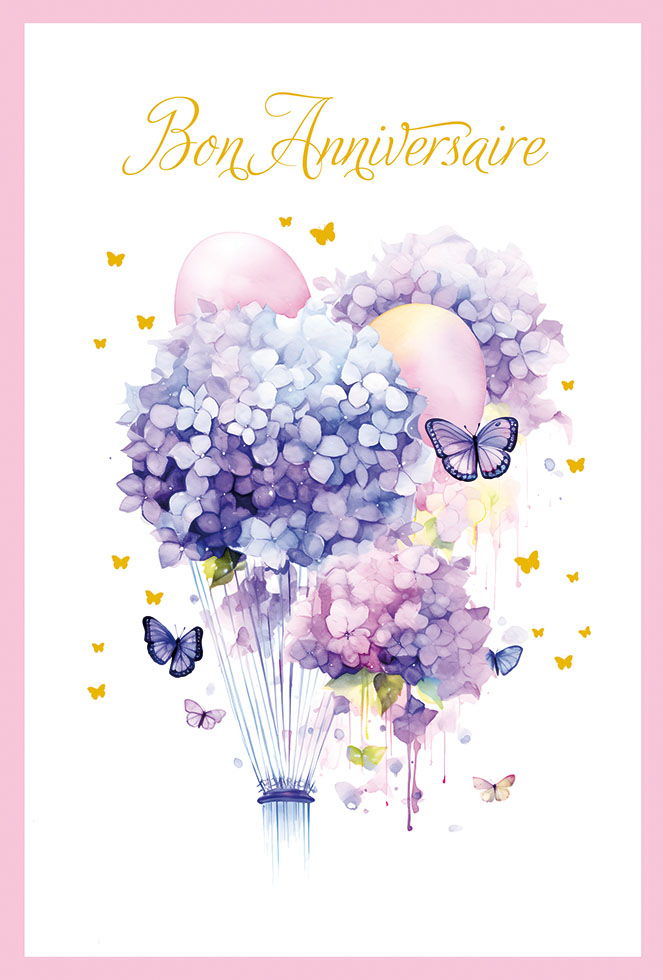 ANNIV FEMME HORTENSIA dorure)