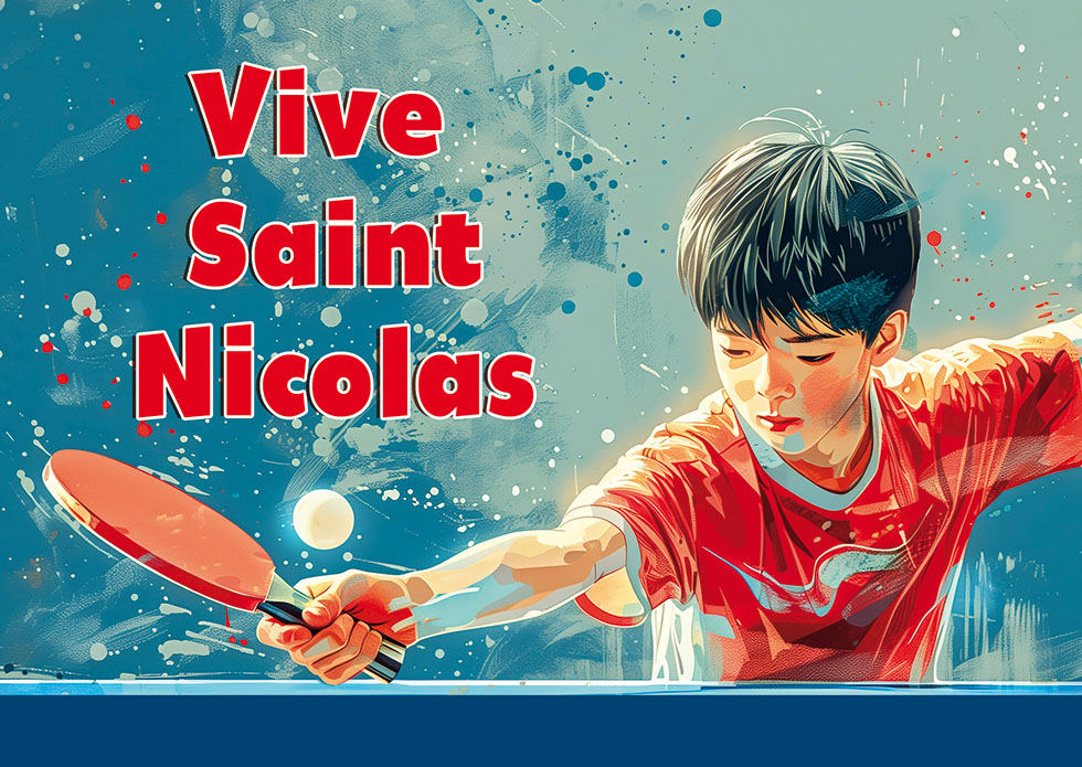ST NICOLAS CHAMPION DU PING PONG