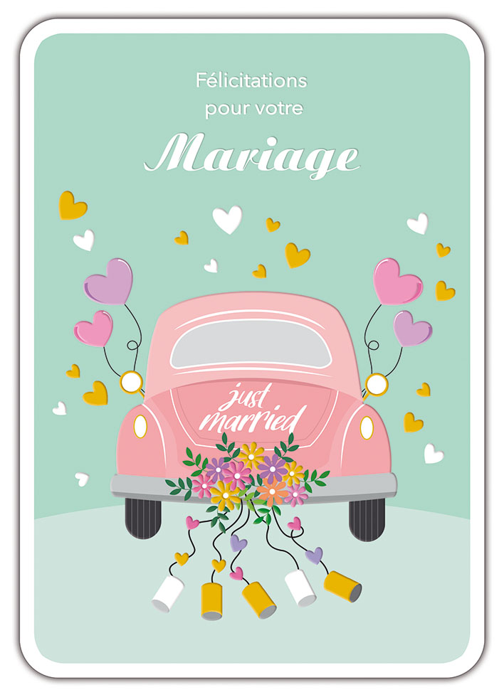 MARIAGE JUST MARRIED