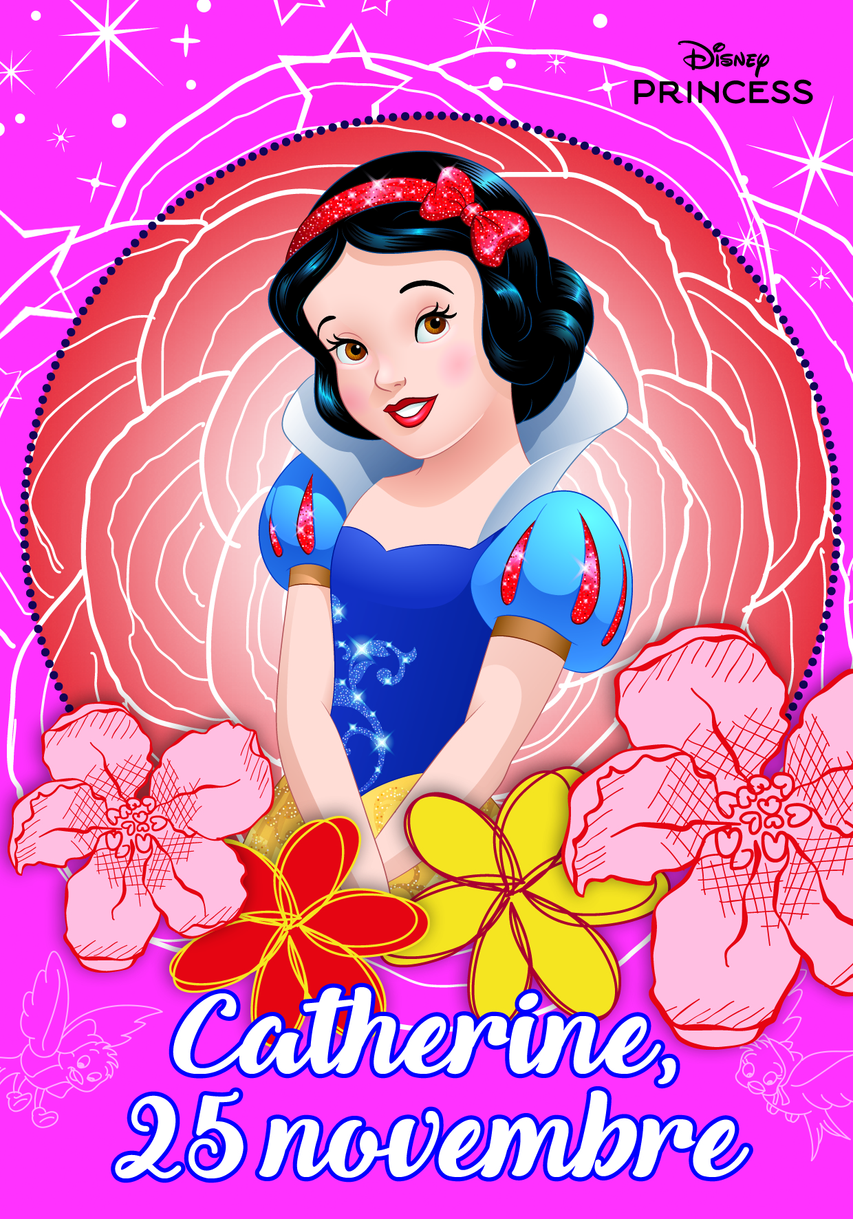 STE CATHERINE  DISNEY BLANCHE NEIGE
