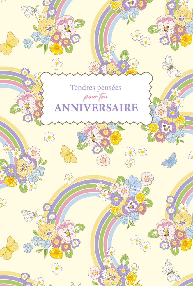 ANNIV FEMME ARC EN CIEL  dor/gauf)
