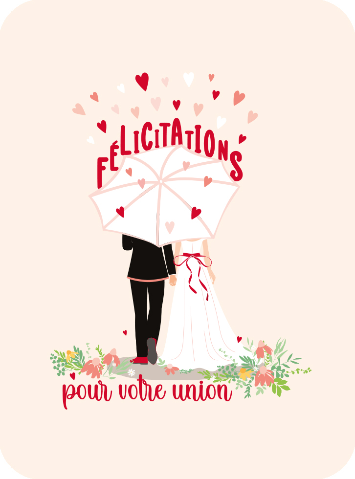 FELICITATIONS MARIAGE