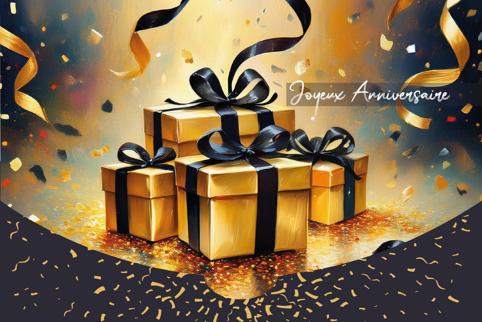 Porte billet For You Anniversaire