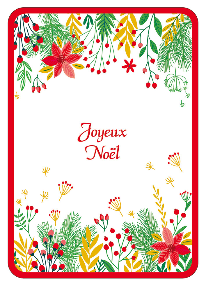 CARNET JOYEUX NOËL