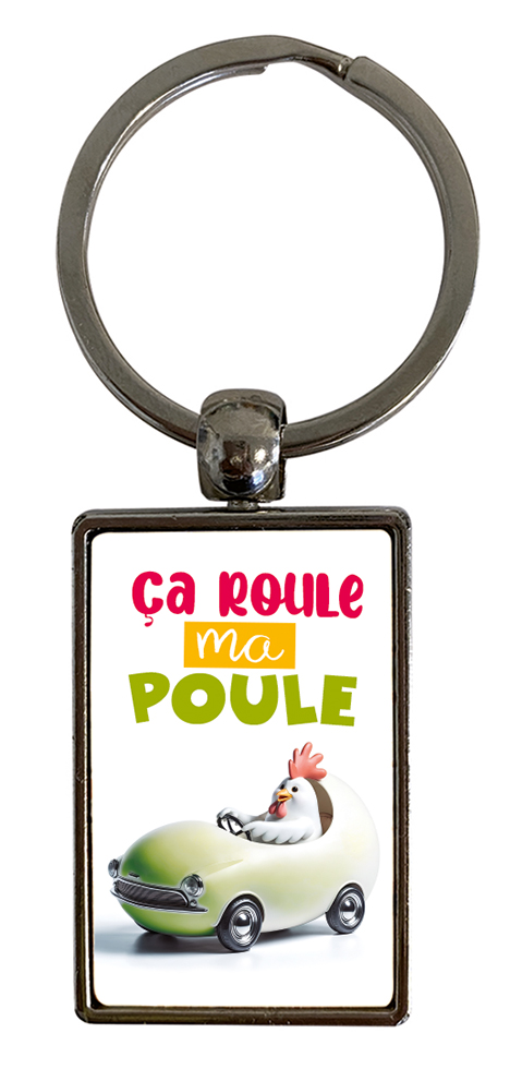 PORTE CLE METAL FANTAISIE