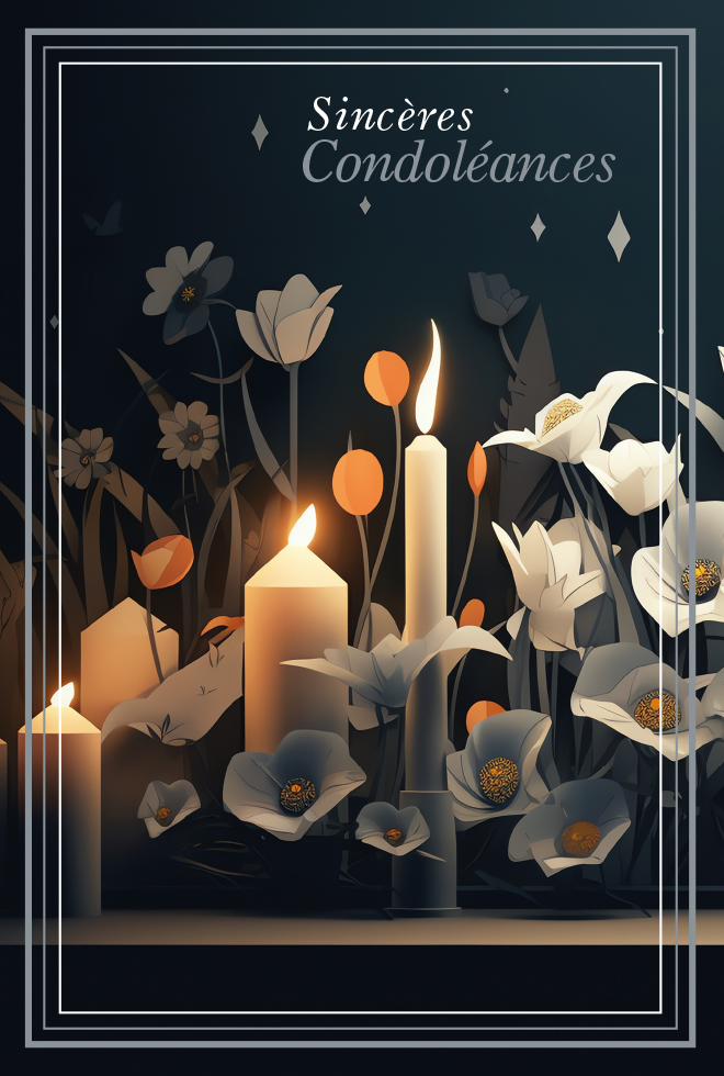  CI CONDO 12*17  BOUGIES DOR.ARGENT /GAUF