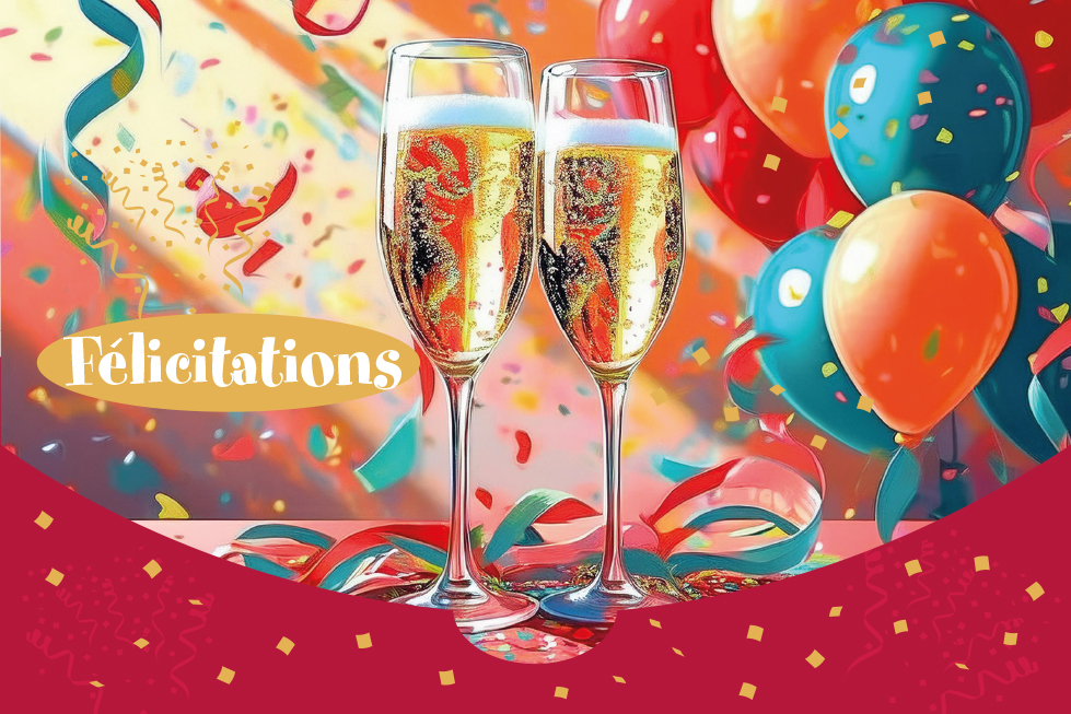 Porte billet For You Félicitations