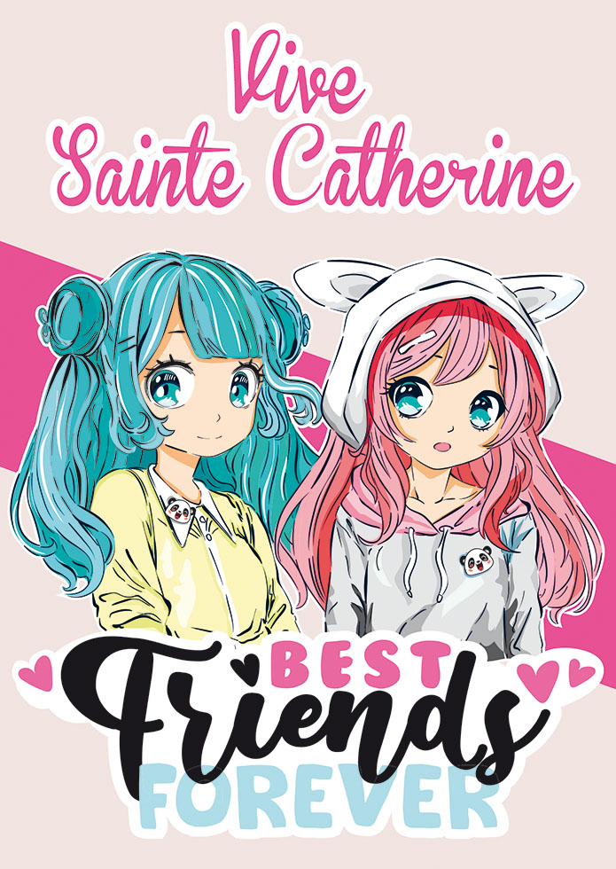 STE CATHERINE BEST FRIENDS
