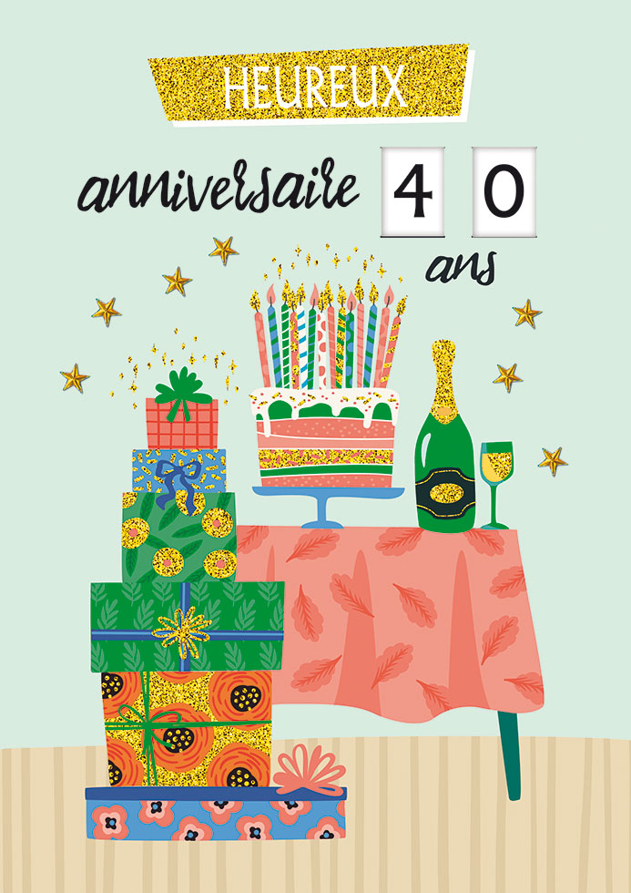 CARNET  MAXI ANNIVERSAIRE (TIRETTE)