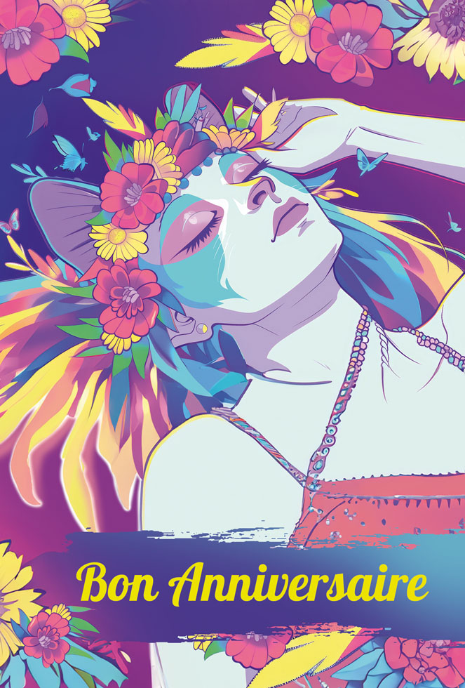 CARNET ADO  ANNIVERSIRA FILLE  dorure)