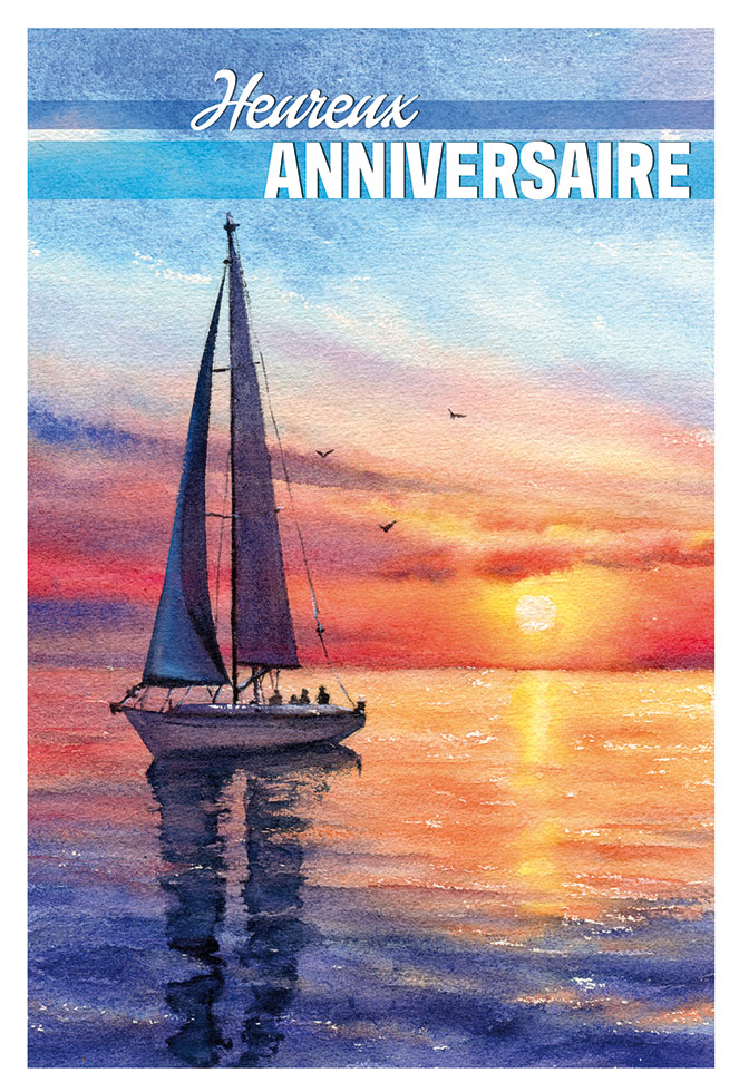 ANNIV HOMME VOILIER NEW  dorure