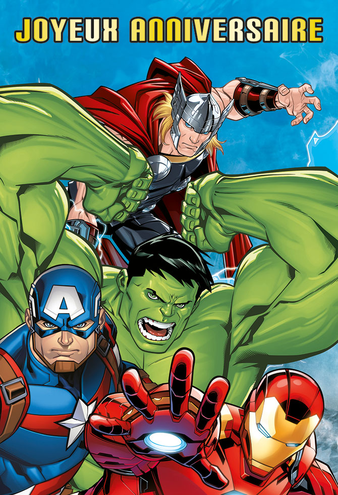  ANNIV AVENGER dorure gaufrage