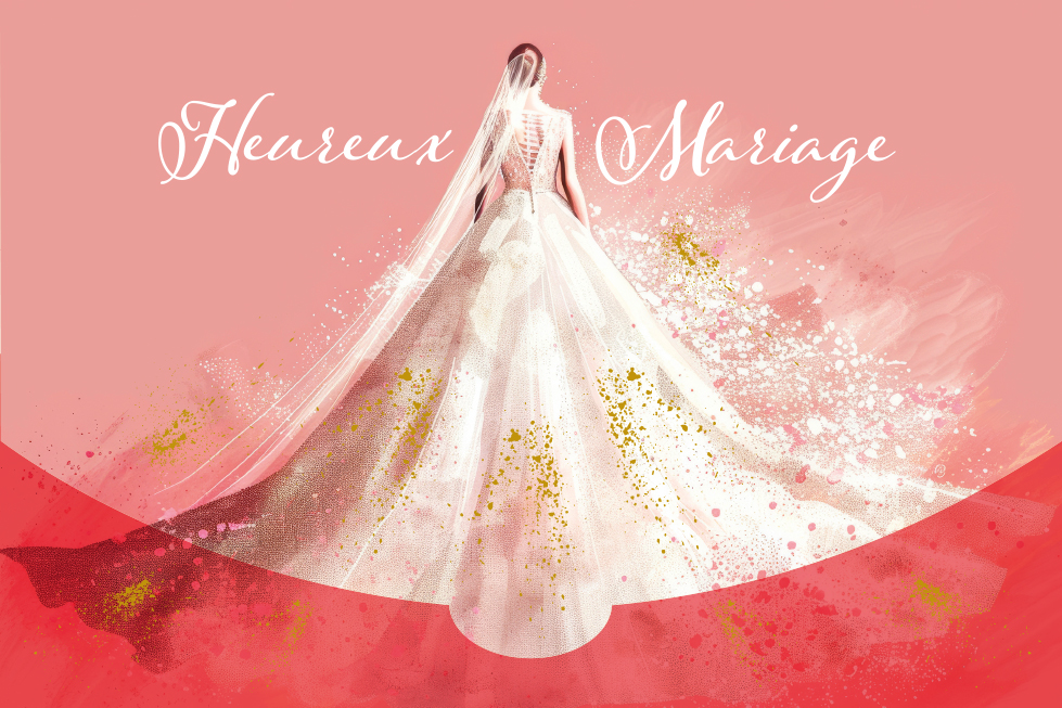 Porte billet For You  Mariage