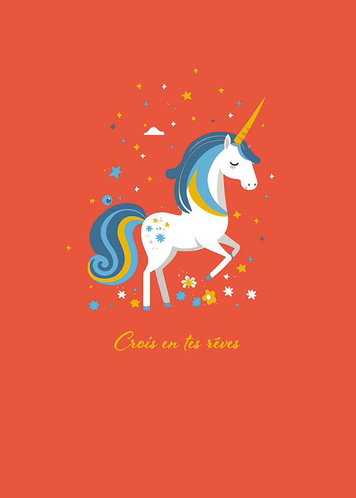 CAHIER LICORNE