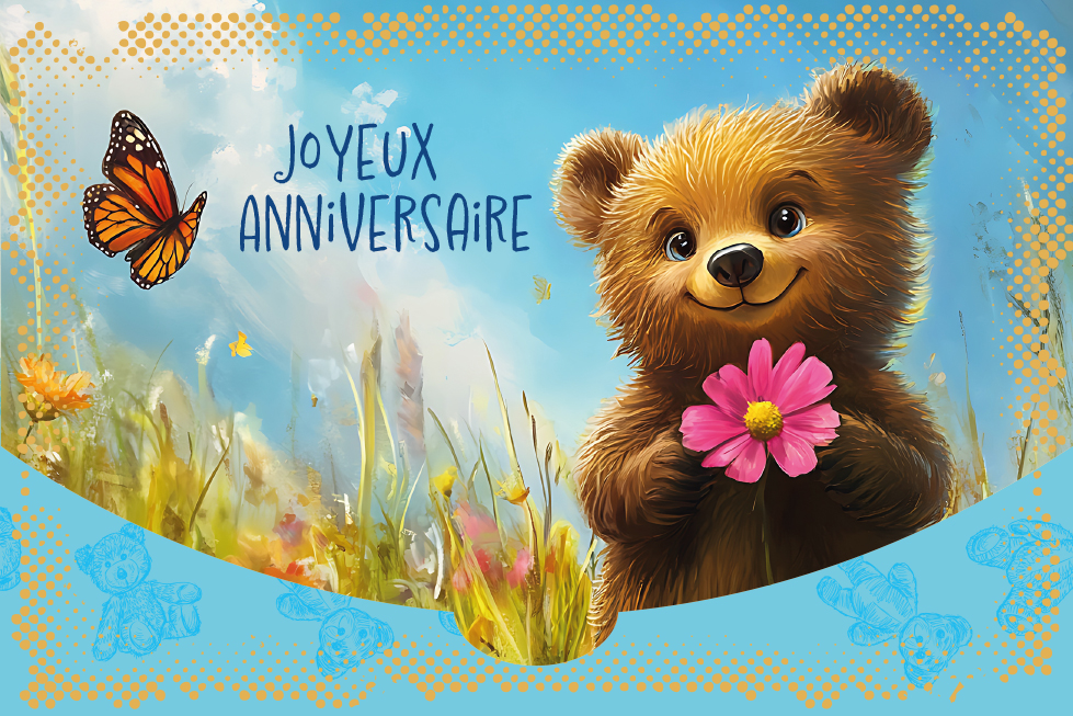 Porte billet For You Anniversaire