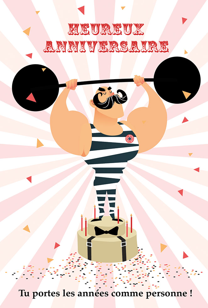 ANNIV HOMME MUSCLES Dorures