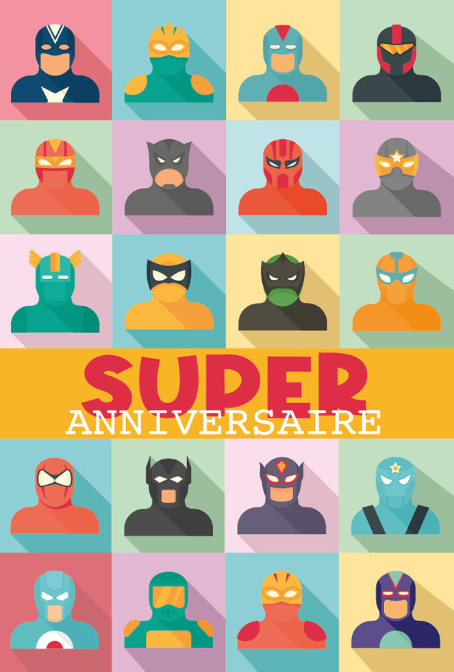 CARNET ADO  SUPER ANNIVERSAIRE  dorure)