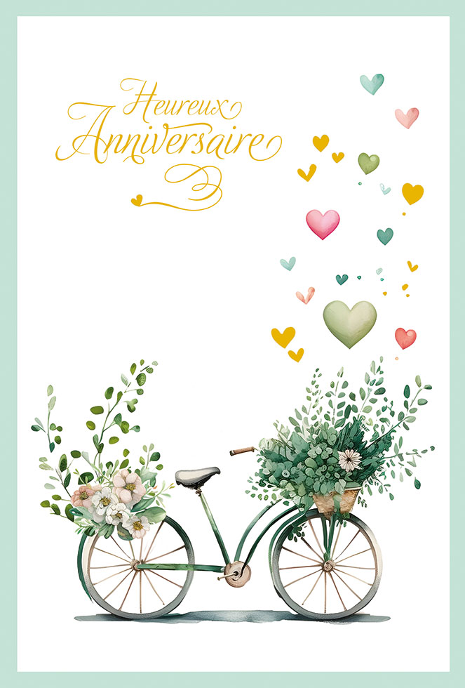 ANNIV FEMME   VELO COEUR dor/gauf)